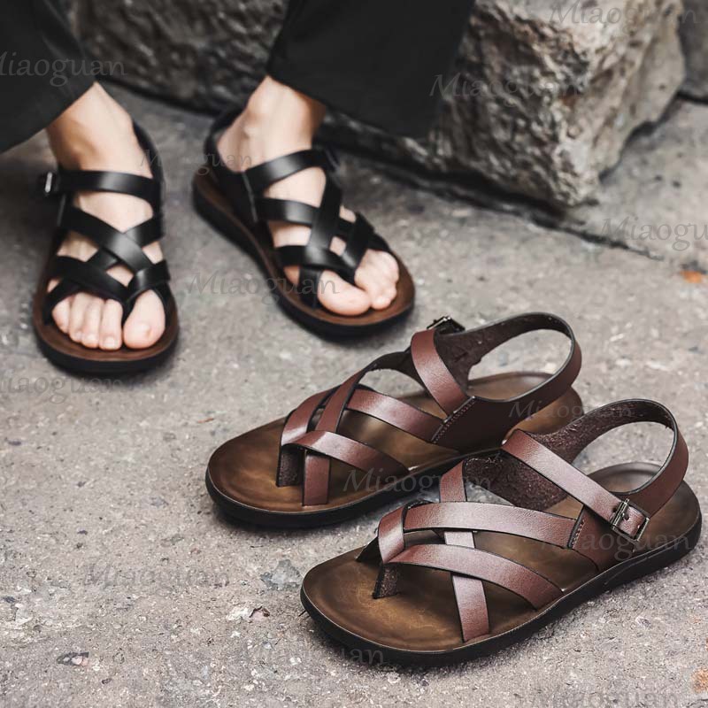 Crossfit Male - Sommer Retro Roma Neue Herren-Sandalen Gladiatoren