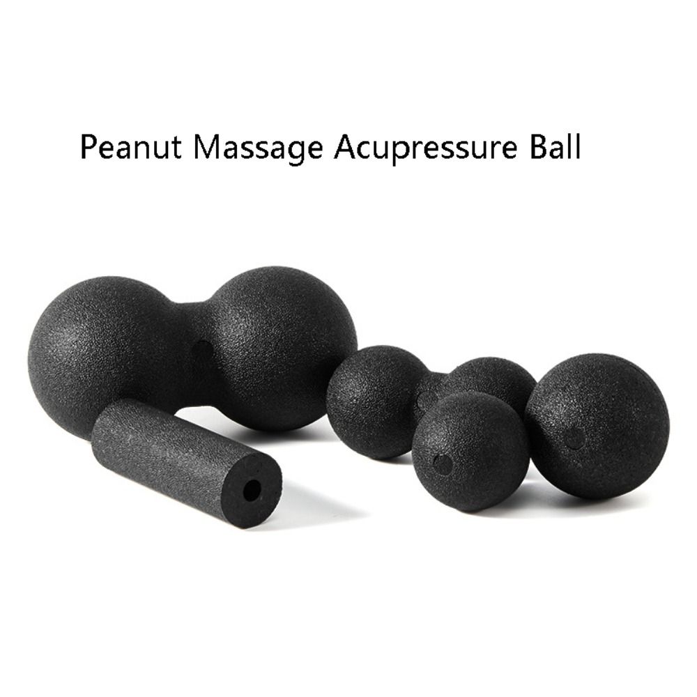 Crossfit Gym - Doppel-Lacrosse-Erdnuss-Massageball Triggerpunkt-Schmerzlinderungsbälle Mobilitätsball Cellulite Physiotherapie Myofaszien-Ball