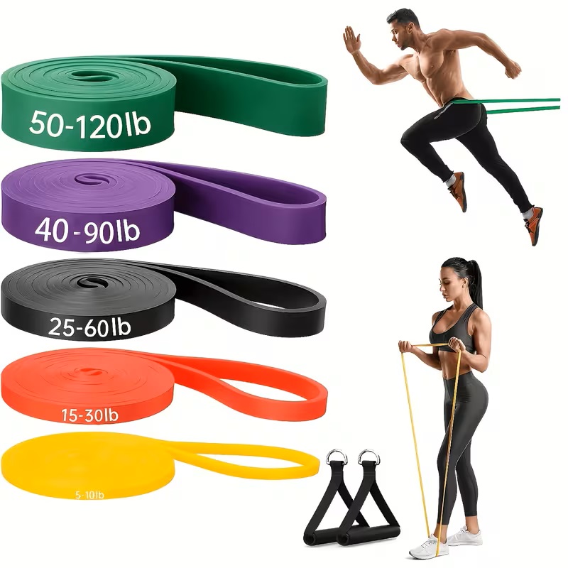 3/5-teiliges Set Klimmzugbände – Pull Up Assist Band Bewertung und Preis