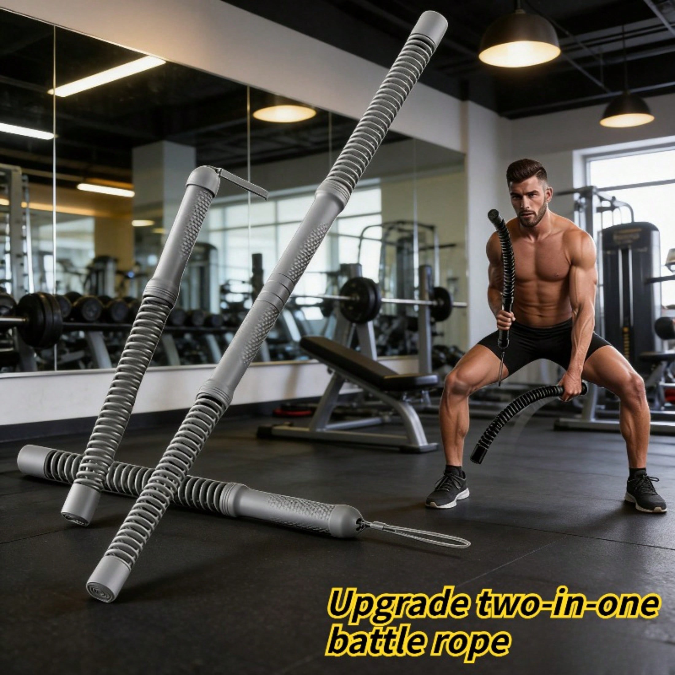 2-in-1 Verbessertes kabelloses – Crossfit Gym Bewertung und Preis