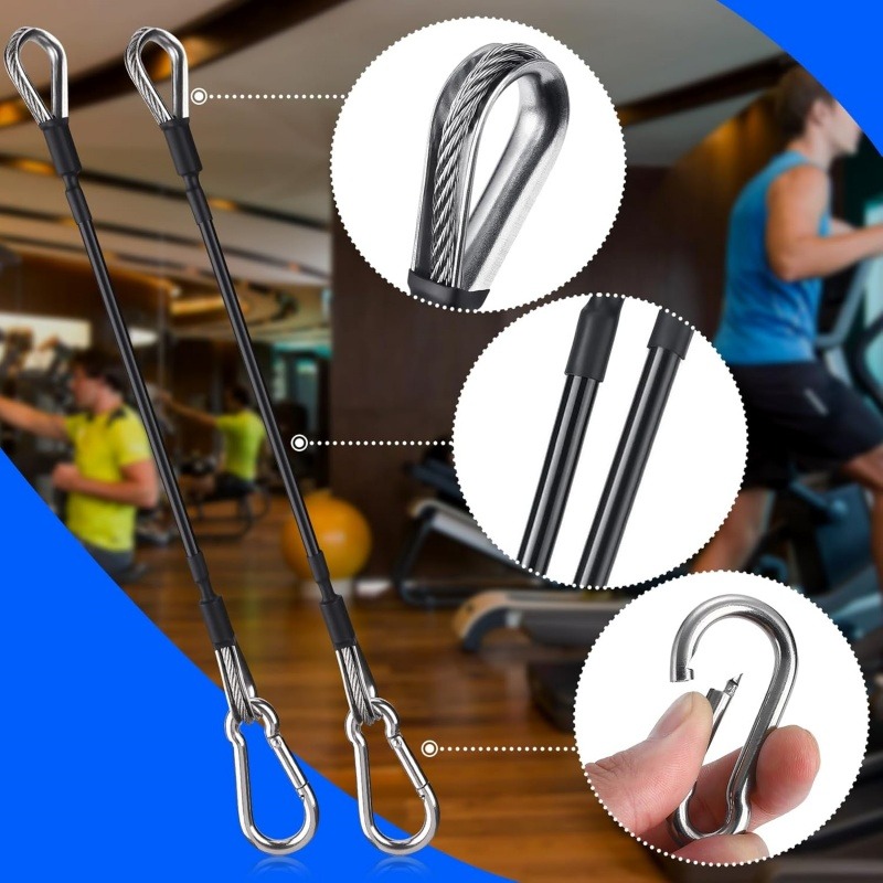 1/2 Stück 25cm Fitness-Kabelve – Battle Rope Anchor Bewertung und Preis