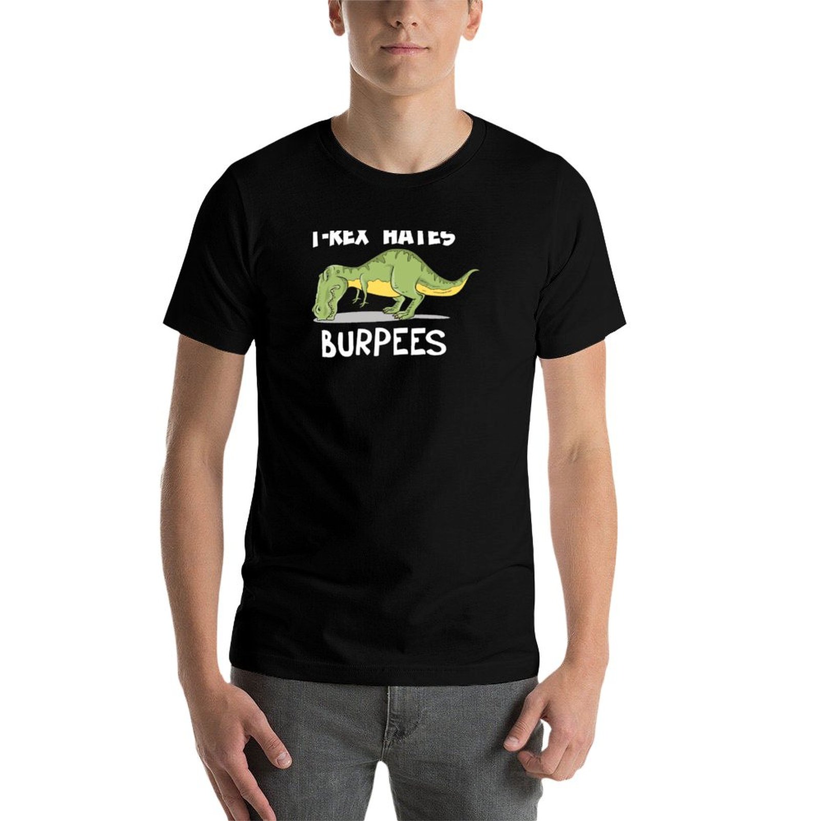 T-Rex Hates Burpees T-Shirt So – Crossfit Mayhem Bewertung und Preis